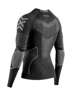 Koszulka termoaktywna X-Bionic Twyce Race z długim rękawem czarno-szara