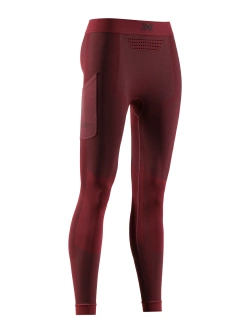 Legginsy termoaktywne damskie X-Bionic Xceed Run czerwone
