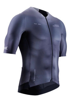 Koszulka termoaktywna z krótkim rękawem X-Bionic Corefusion Aero Jersey czarno-szara