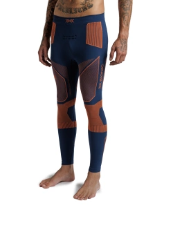 Legginsy termoaktywne X-Bionic Energy Accumulator Light niebiesko-pomarańczowe