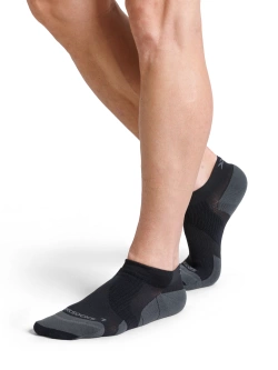 Skarpety termoaktywne X-Socks Run Perform Low Cut czarno-szare