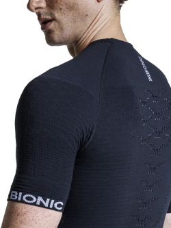 Koszulka termoaktywna X-Bionic Effector do biegania czarna