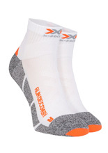 Skarpety X-Socks Run Discovery 4.0 biało-szare