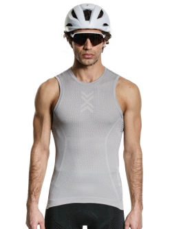 Koszulka termoaktywna unisex bez rękawów X-Bionic Xceed Ride szara