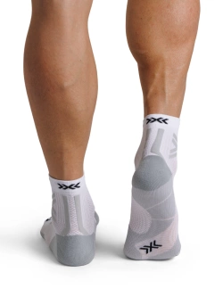 Skarpety termoaktywne X-Socks TrailRun Discover Ankle biało-szare