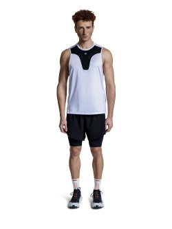 Koszulka termoaktywna unisex bez rękawów X-Bionic Corefusion biała