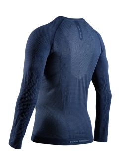 Koszulka termoaktywna z długim rękawem X-Bionic Xceed Run granatowa