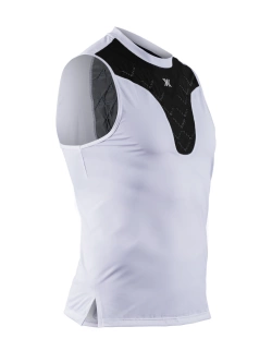 Koszulka termoaktywna unisex bez rękawów X-Bionic Corefusion biała