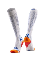 Skarpety termoaktywne X-Socks Run Expert Effektor OTC biało-pomarańczowe