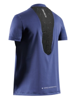 Koszulka termoaktywna damska z krótkim rękawem X-Bionic Corefusion Run niebieska