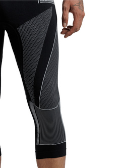 Legginsy termoaktywne 3/4 X-Bionic Energy Accumulator Wild czarno-szare