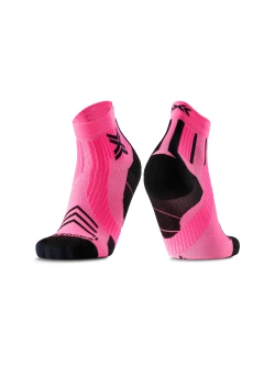 Skarpety termoakywne X-Socks Run Expert Ankle czarno-różowe