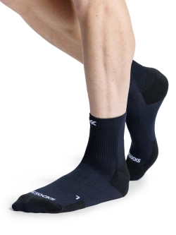 Skarpety termoakywne X-Socks Core Natural Light Ankle czarno-białe