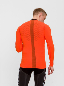 Koszulka męska X-Bionic The Trick 4.0 Run pomarańczowa
