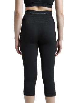 Legginsy termoaktywne damskie 3/4 X-Bionic Mightywool czarne