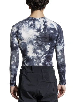 Koszulka termoaktywna z długim rękawem X-Bionic Energy Accumulator Wild unisex szaro-biała