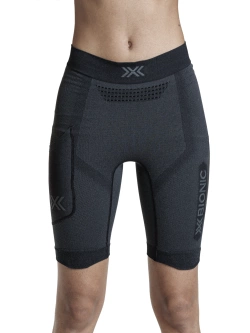 Legginsy termoaktywne damskie X-Bionic XCeed Run krótkie czarne