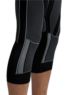 Legginsy termoaktywne 3/4 X-Bionic Energy Accumulator Wild czarno-szare
