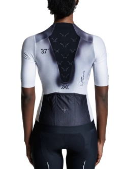 Koszulka termoaktywna damska X-Bionic Corefusion Aero Jersey biało-czarna