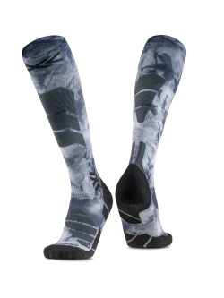 Skarpety termoaktywne X-Socks Ski Expert Wild czarno-szare