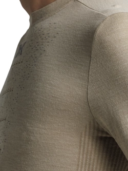 Koszulka termoaktywna X-Bionic Mightywool długim rękawem beżowa