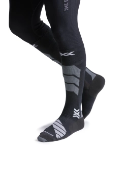 Skarpety termoaktywne X-Socks Ski Expert Silk Merino czarno-szare