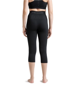 Legginsy termoaktywne damskie 3/4 X-Bionic Mightywool czarne