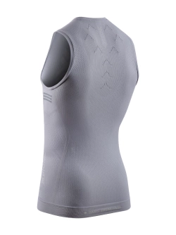 Koszulka termoaktywna unisex bez rękawów X-Bionic Xceed Ride szara
