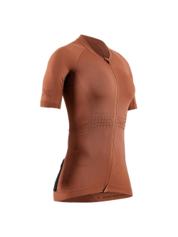 Koszulka termoaktywna damska X-Bionic XCeed Ride kolarska z krótkim rękawem pomarańczowa