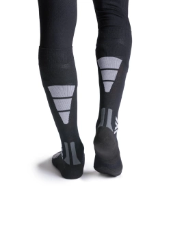 Skarpety termoaktywne X-Socks Ski Expert Silk Merino czarno-szare