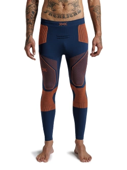 Legginsy termoaktywne X-Bionic Energy Accumulator Light niebiesko-pomarańczowe