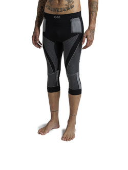 Legginsy termoaktywne 3/4 X-Bionic Energy Accumulator Wild czarno-szare