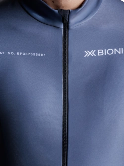 Koszulka termoaktywna z długim rękawem X-Bionic Corefusion Ride Warm czarno-szara