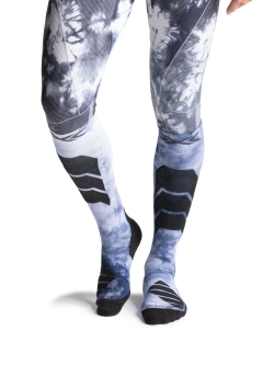 Skarpety termoaktywne X-Socks Ski Expert Wild niebiesko-czarne