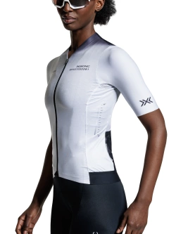 Koszulka termoaktywna damska X-Bionic Corefusion Aero Jersey biało-czarna