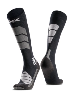 Skarpety termoaktywne damskie X-Socks Ski Expert OTC czarno-szare