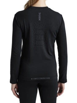 Koszulka termoaktywna damska X-Bionic Mightywool z długim rękawem czarna