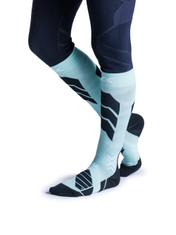 Skarpety termoaktywne X-Socks Ski Expert OTC niebiesko-granatowe