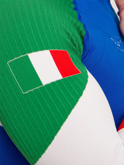 Koszulka termoaktywna z półgolfem X-Bionic Energy Accumulator 4.0 Patriot Italy