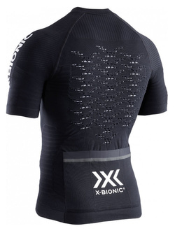 Koszulka męska X-Bionic Effektor 4.0 Bike Zip czarna