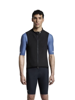 Kamizelka termoaktywna X-Bionic Spherewind rowerowa czarna