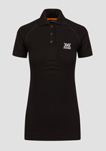 Koszulka damska X-Bionic Invent 4.0 Travel Polo czarna