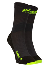 Skarpety X-Socks Run Fast 4.0 czarno-zielone