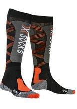 Skarpety X-Socks Ski LT 4.0 czarno-pomarańczowe
