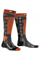 Skarpety X-Socks Ski Rider 4.0 czarno-pomarańczowe