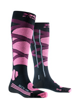 Skarpety damskie X-Socks Ski Control 4.0 czarno-fioletowe