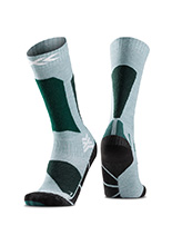 Skarpety termoaktywne dziecięce X-Socks Ski Discover OTC JR zielone