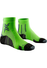 Skarpety termoakywne X-Socks Run Perform Ankle zielono-czarne