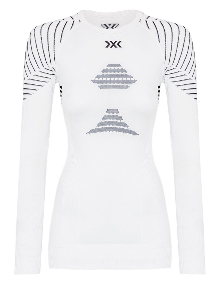 Koszulka termoaktywna damska X-Bionic Invent 4.0 biała
