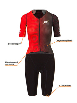 Kombinezon triathlonowy damski X-Bionic Dragonfly Trisuit 5G